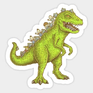 DINO PARENTHOOD - REPTAR Sticker